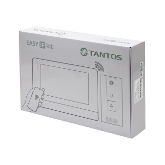 EASY IP Kit (Black) Tantos Комплект IP-видеодомофона, Wi-Fi