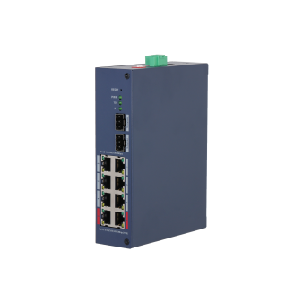 DH‑CHS4210‑8GT‑110 Dahua 8‑портовый гигабитный PoE‑коммутатор с облачным управлением