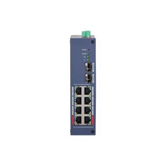 DH‑CHS4210‑8GT‑110 Dahua 8‑портовый гигабитный PoE‑коммутатор с облачным управлением