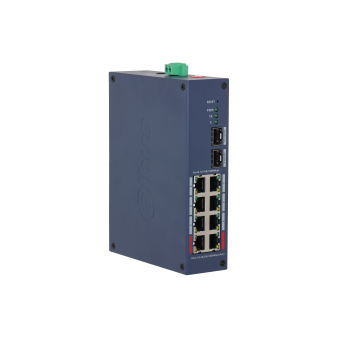 DH‑CHS4210‑8GT‑110 Dahua 8‑портовый гигабитный PoE‑коммутатор с облачным управлением