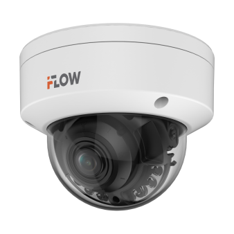 F-IC-2449C2MS/Y(2.8mm) iFlow Купольная IP-камера, 4Мп, ИК+LED, микрофон