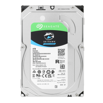Жесткий диск Seagate Skyhawk ST4000VX016, 4ТБ, HDD, SATA III, 3.5"