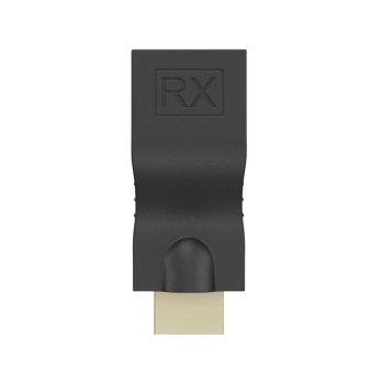 HDMI удлинитель по витой паре GSMIN Адаптер RJ-45 CAT-5e/6 до 30м (черный)