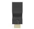 HDMI удлинитель по витой паре GSMIN Адаптер RJ-45 CAT-5e/6 до 30м (черный)