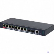 DH-S4210-8GT-110 Dahua 8‑портовый управляемый PoE‑коммутатор