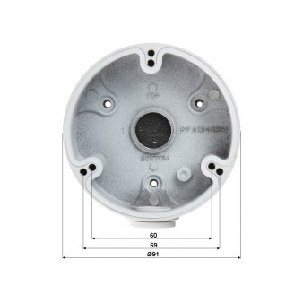 DH-PFA134 Dahua Монтажная коробка для камер видеонаблюдения