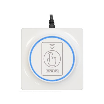 Proxy-6-USB-W (белый) Болид Считыватель бесконтактный настольный